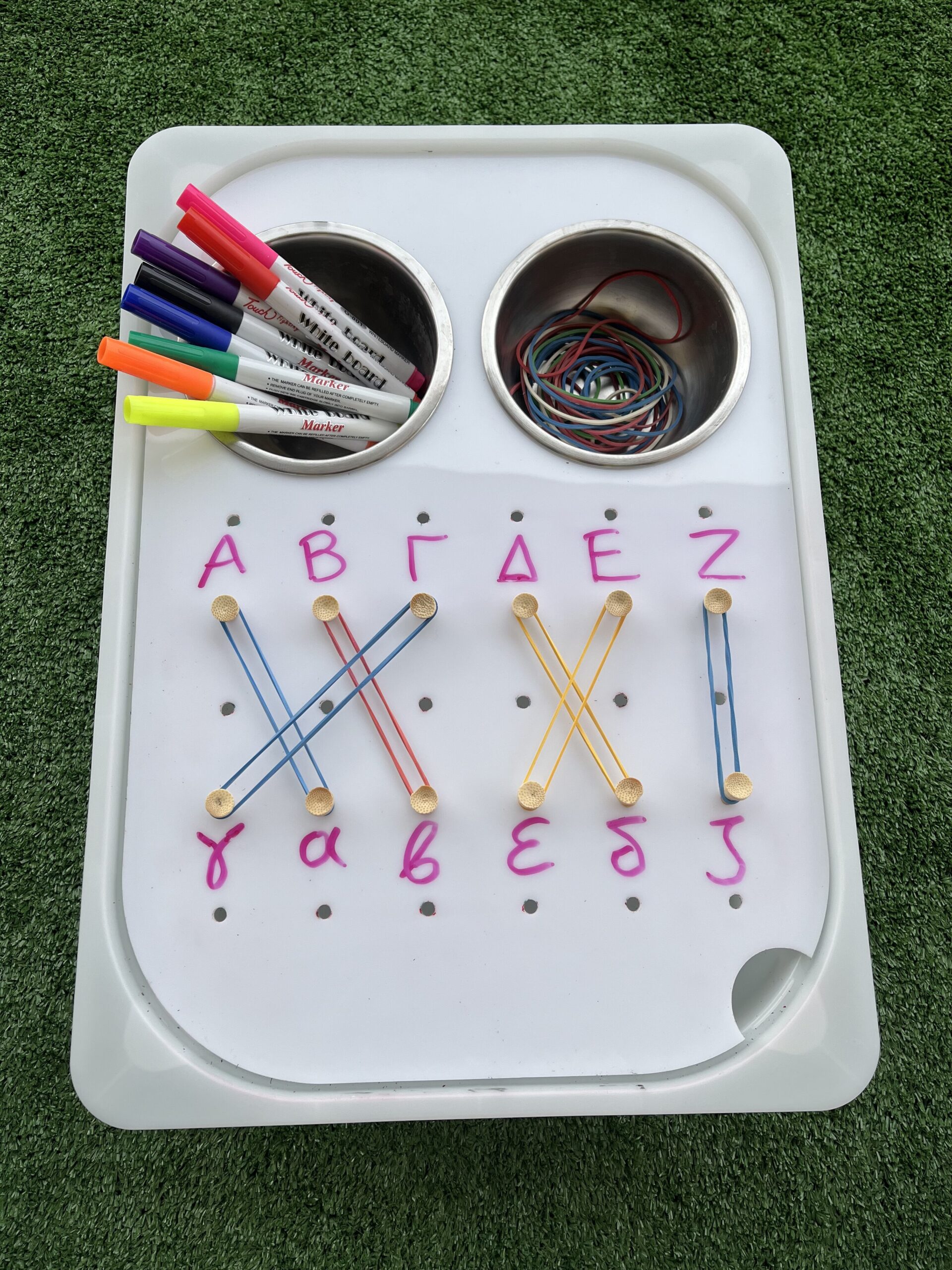 Λευκός Ακρυλικός Γεωπίνακας - Image 7