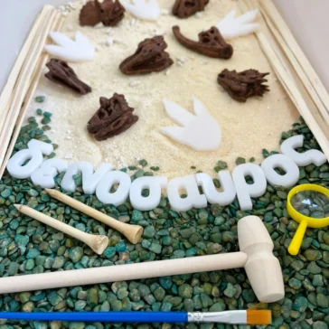 ανασκαφή δεινοσαύρων