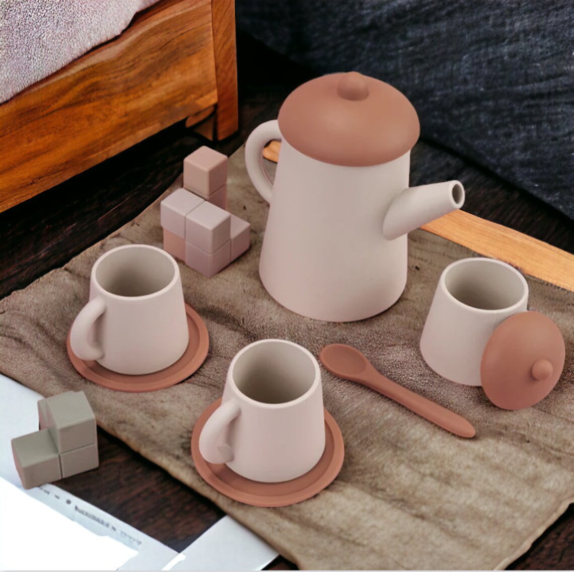 Παιχνίδια Σιλικόνης: Σετ Καφέ - Image 4