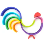 Παιχνίδια Σιλικόνης: Παιχνίδι στοίβαξης "ΟΥΡΑΝΙΟ ΤΟΞΟ" - Image 2