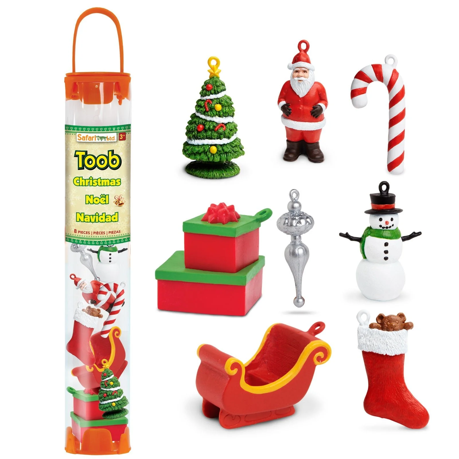 christmas-designer-toob- Μινιατούρες Safari Χριστουγεννιάτικα Στολίδια