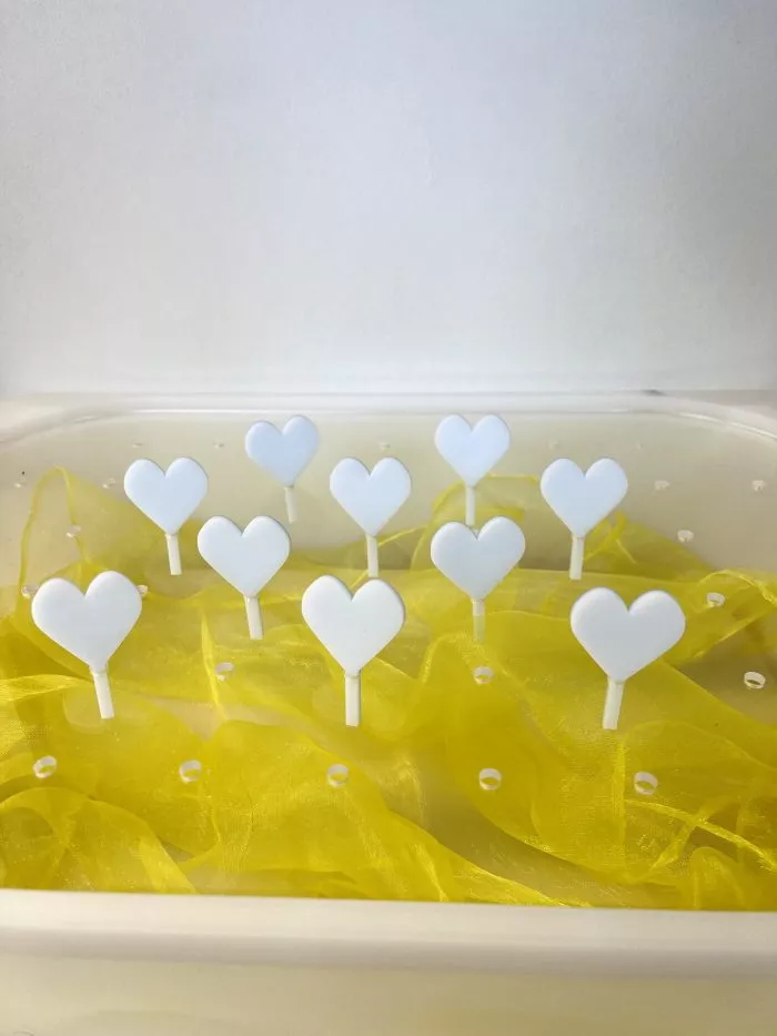 Ακρυλικά Ενσφηνώματα Καρδούλες - Image 5