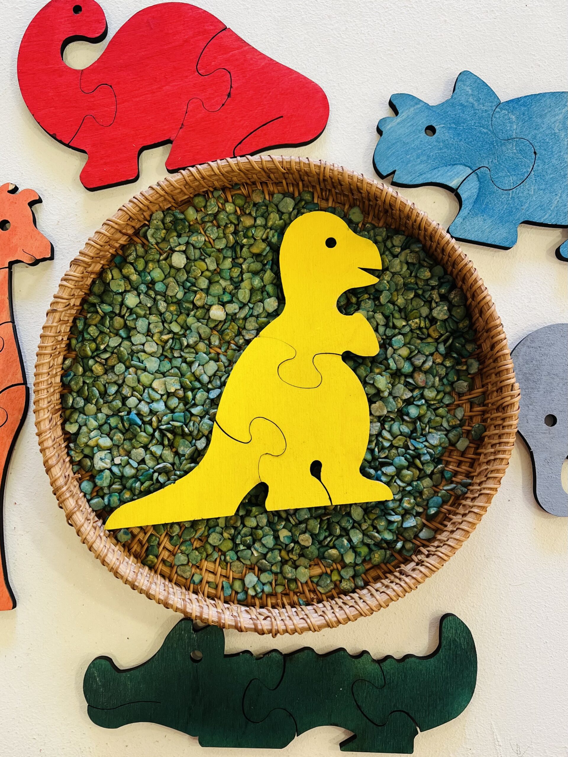 Ξύλινα Πολύχρωμα Παζλ Ζώων - Image 5
