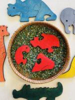 Ξύλινα Πολύχρωμα Παζλ Ζώων - Image 12