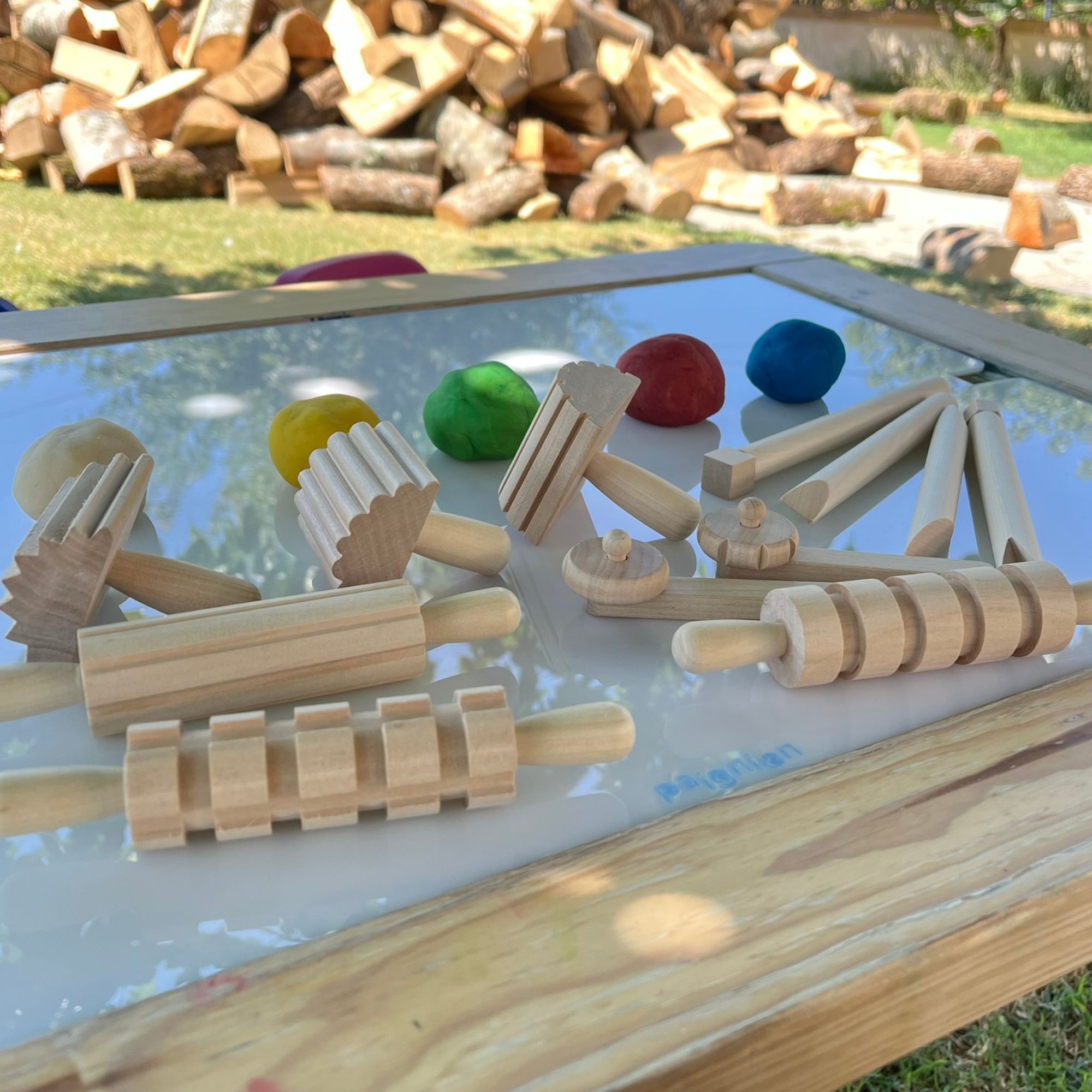 Ξύλινα Εργαλεία Πλαστελίνης