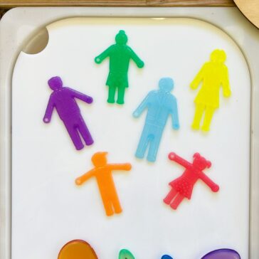 πολύχρωμα ανθρωπάκια